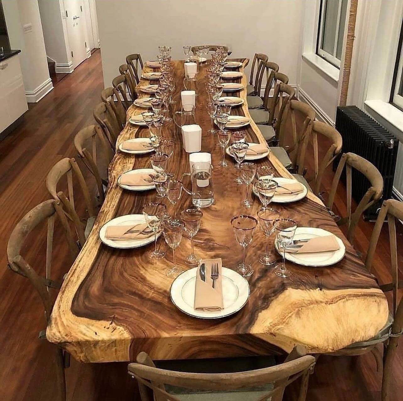 Custom Live Edge Dining Room Table Custom Live Edge Dining Room Table