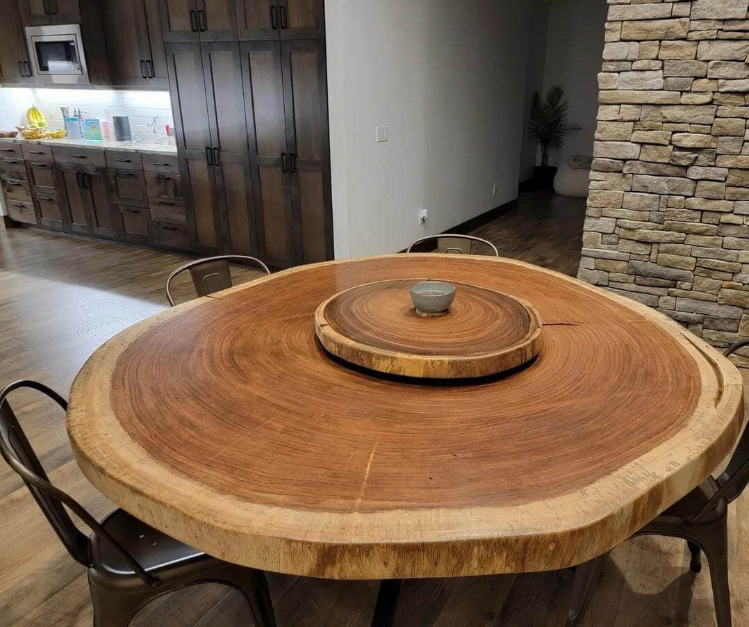 Custom Live Edge Dining Room Table Custom Live Edge Dining Room Table