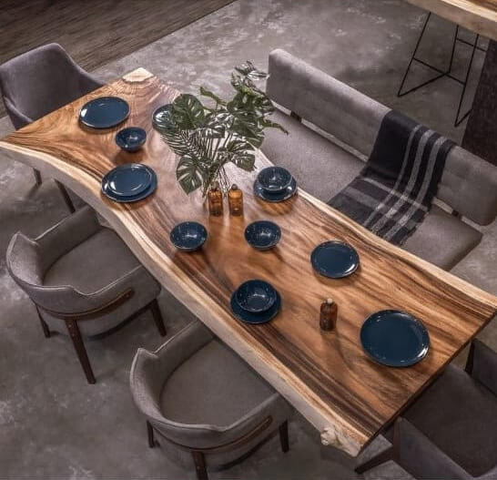 Crafting Timeless Art: The Story of WoodLab’s Live Edge Table Creations